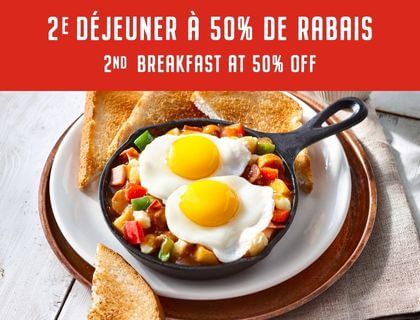 Tuesday (breakfast) - Saint-Hyacinthe